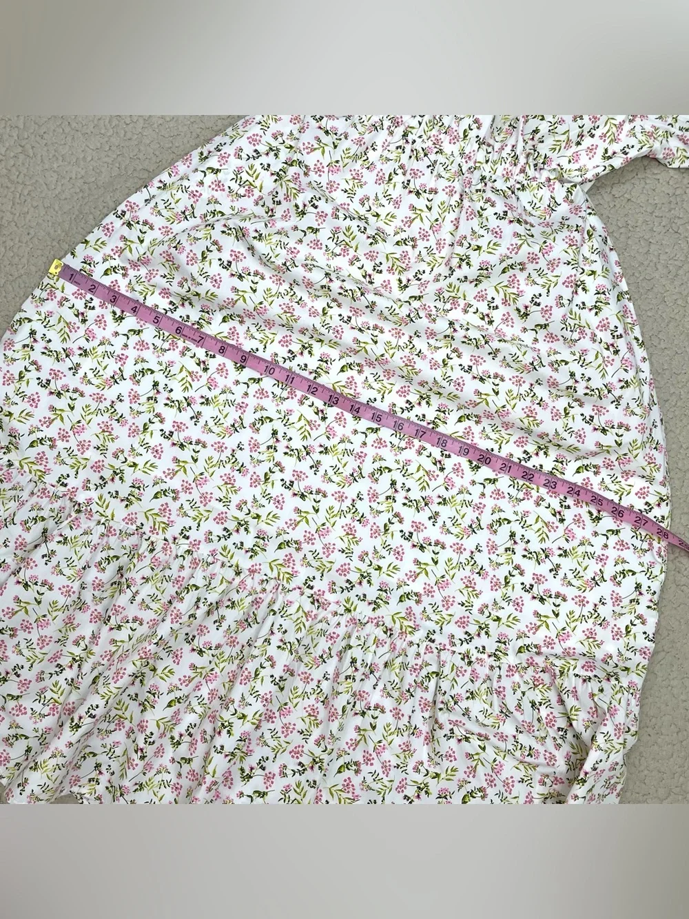 J. Crew Side-Cutout Cotton Poplin Short Sleeve Dress in Meadow Floral NWT Sz 10